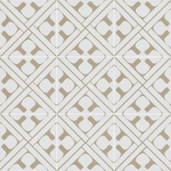 Elora 8 in. x 8 in. Matte Porcelain Floor and Wall Tile Take Home Tile Sample