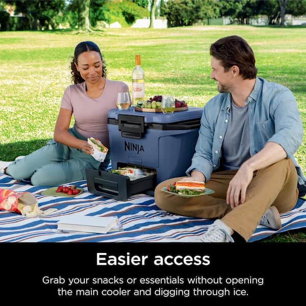 NINJA Frost Vault 30 qt. with Dry Zone Chest Cooler, Blue FB131BL