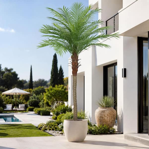 Vitalismo 9 ft. Artificial Phoenix Palm Tree UV-Resistant Faux
