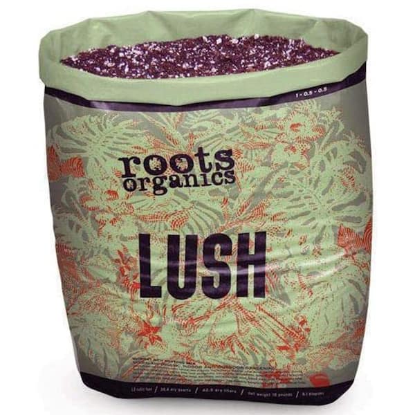 Roots Organics ROL15 Lush Ready To Use Peat Based Potting Soil Mix, 1.5 cub. ft.