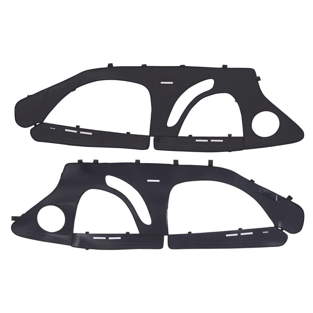 Cab Enclosure Upper Doors, Compatible with Polaris RZR PRO 2020-2024/Polaris RZR Turbo, Zipper UTV Soft Side Window Kit price history on PriceWatchPro