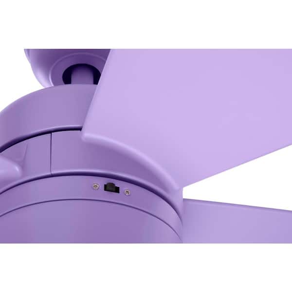 Led Purple Ceiling Fan