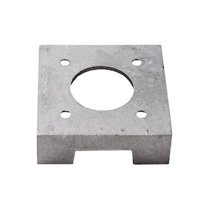 3.25 in. x 3.25 in. Aluminum Plinth Block (Box of 2)