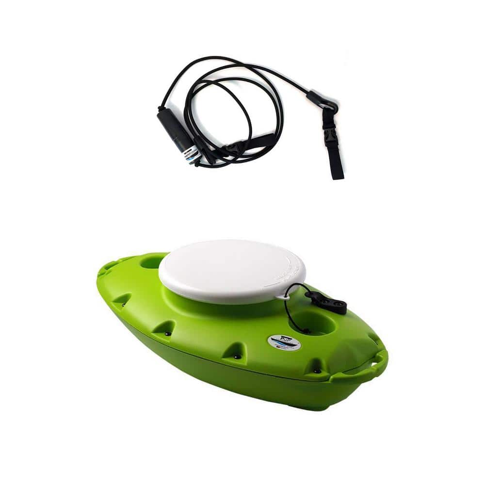 CreekKooler 15 qt. Floating Beverage Portable Pup Cooler with 8 ft. Tow ...