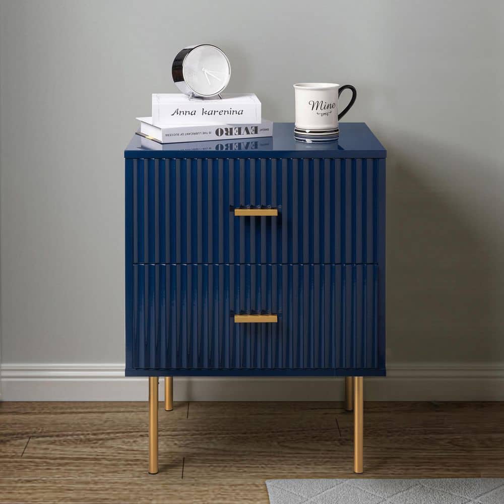 DRAWER ネイビー　ジレ　サイズ36 Drawerドゥロワーネイビー&ブラウン36サイズジレ