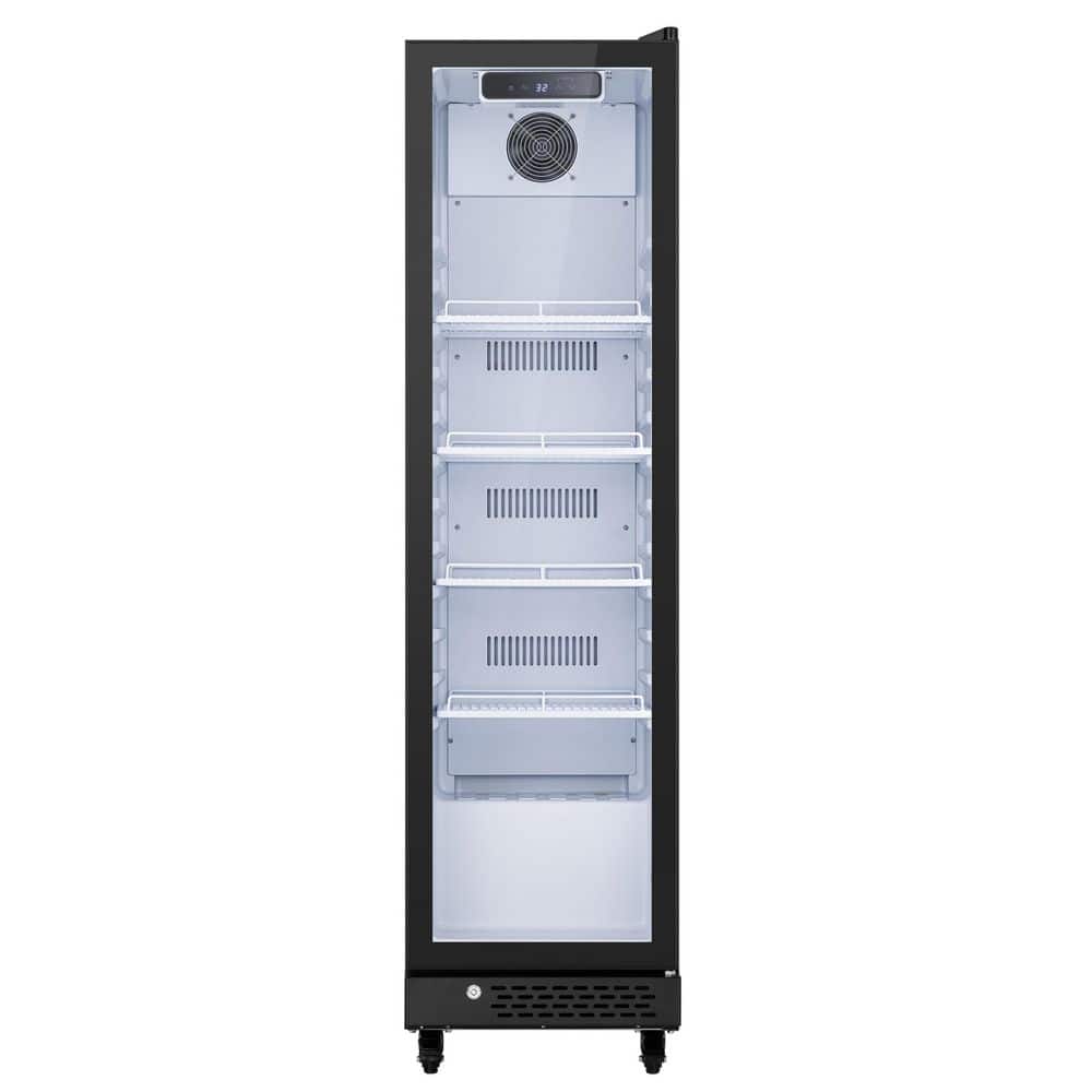 17 in. 7 cu. ft. Commercial Glass Door Merchandiser Refrigerator Beverage Cooler in Black price history on PriceWatchPro