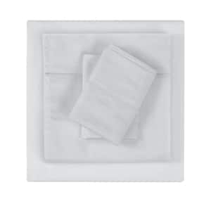 300TC Grey Cotton Sateen Standard Pillowcase (Set of 2)