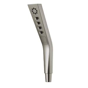 3-Spray Patterns 1.75 GPM 1.81 in. Wall Mount Handheld Shower Head with H2Okinetic in Lumicoat Stainless