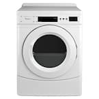 6.7 cu. ft. 120 Volt White Commercial Electric Vented Dryer