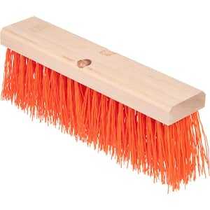 16 in. Heavy Polypropylene Street Broom Head (12-Case)