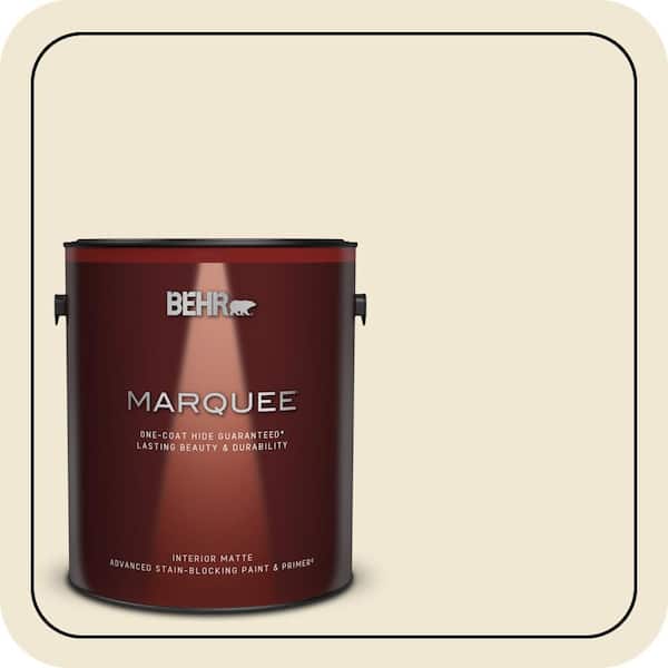 BEHR MARQUEE 1 gal. #BWC-09 Atlantis Pearl Matte Interior Paint & Primer