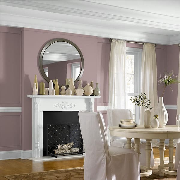 BEHR PREMIUM PLUS 8 oz. #PPU17-15 Cameo Rose Flat Interior/Exterior Paint &  Primer Color Sample B310416 - The Home Depot