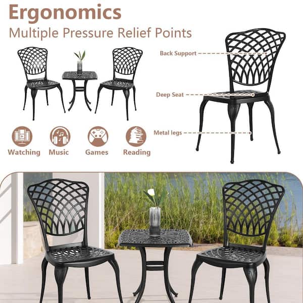 2 seat patio umbrella chair wrought iron Patiomore Outdoor Loveseat Swing Glider Bench Seats Rocking Chair, Set with Brown Cushion : Patio, Lawn & Garden The frame made of high Canora Grey 7 Piece Outdoor