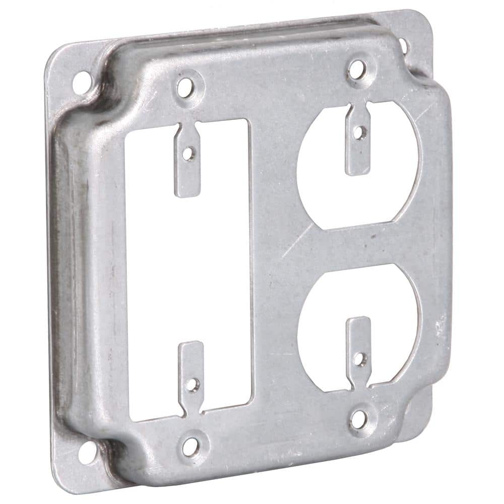 4 Gang Pre-Fab Cover, Duplex Outlets, 10 count