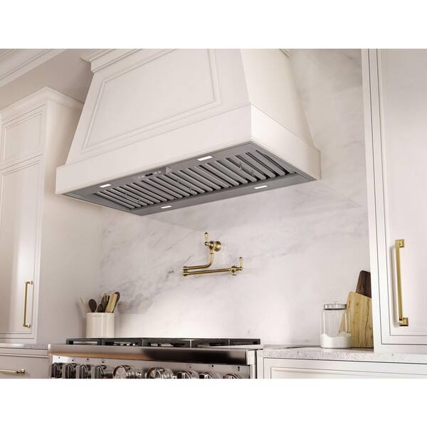 Zephyr Monsoon II 60 in. 650 CFM Insert Mount Range Hood with LED
