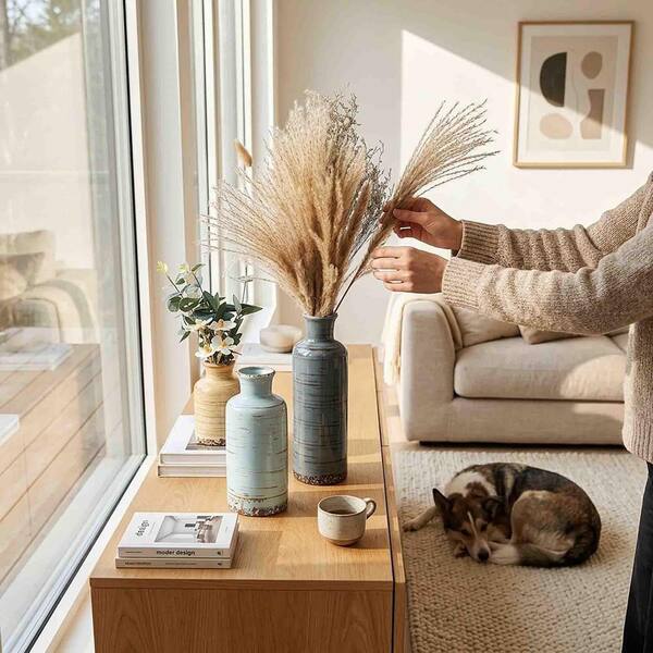 kunstblumen depot Vase mit in Niedersachsen Taille:Sur mesure jusqu'à 1,84 m²
