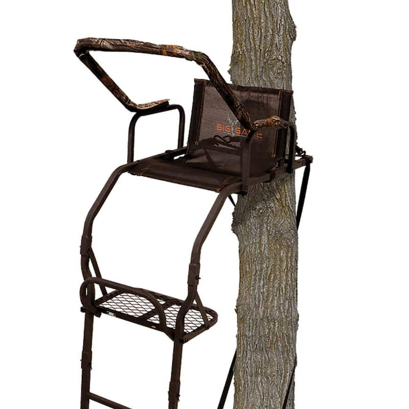 17 ft. Warrior DXT Lightweight Portable Hunting Outside Tree Stand Ladder