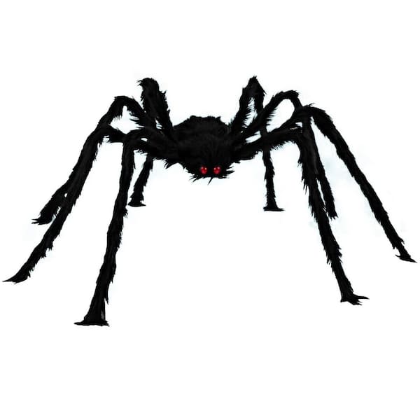 Joyfy 15" Giant Hairy Spider Halloween Yard Decoration