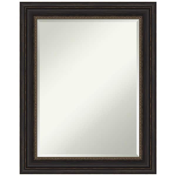 Amanti Art Accent Bronze 23 in. H x 29 in. W Framed Wall Mirror