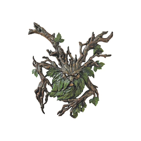 Design Toscano 15 in. x 13.5 in. Crotchety Crank Tree Ent Wall Sculpture