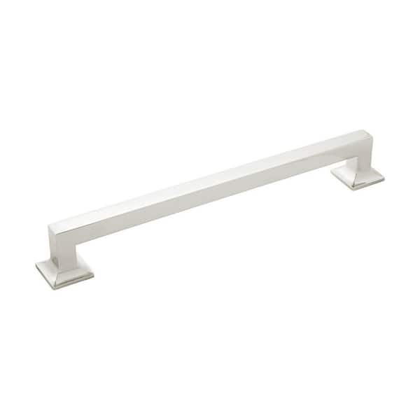HICKORY HARDWARE Studio 13 in. (330 mm) Polished Nickel Appliance Pull (5-Pack)