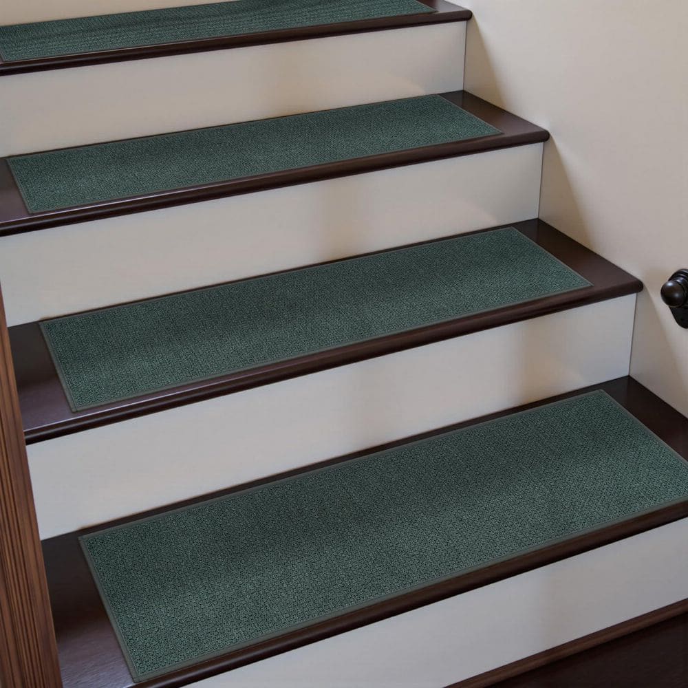 8 in. x 30 in. Chenille Stair Tread Cover (Set of 15)
