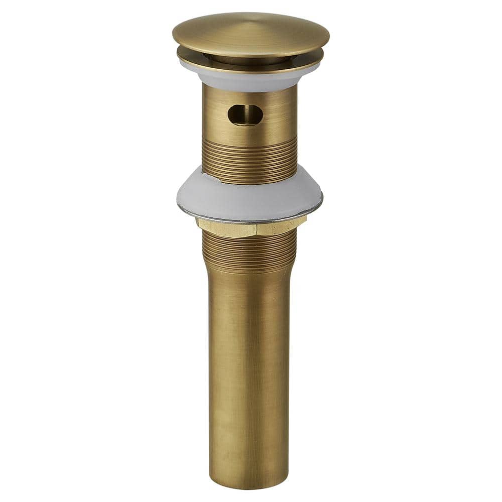 Bathroom Sink Pop-Up Drain with Overflow in Antique price history on PriceWatchPro