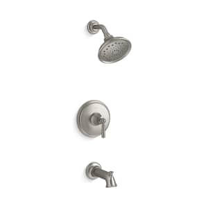 Capilano Single-Handle 3-Spray Tub and Shower Faucet in Vibrant Brushed Nickel (Valve Included)