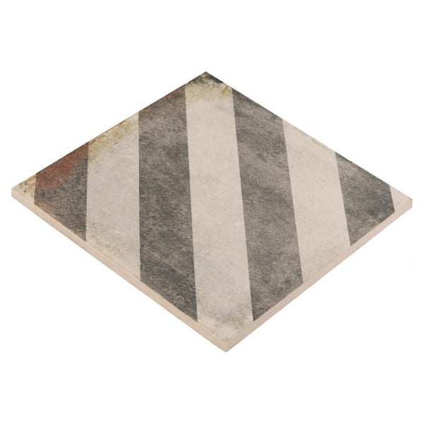 Merola Tile D'Anticatto Decor Obliqua 8-3/4 in. x 8-3/4 in. Porcelain Floor and Wall Tile (11.0 sq. ft./Case)