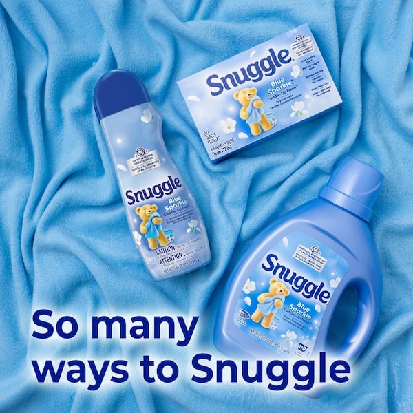 74.8 oz. Blue Sparkle Fabric Softener Fresh Scent (110-Loads)