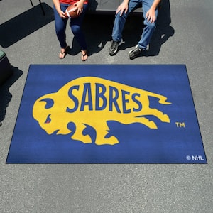 Buffalo Sabres Blue 5 ft. x 8 ft. Ulti-Mat Area Rug