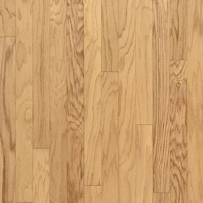 Town Hall Natural Oak 3/8 in. T x 3 in. W T+G Smooth Engineered Hardwood Flooring (31.5 sq.ft./ctn)