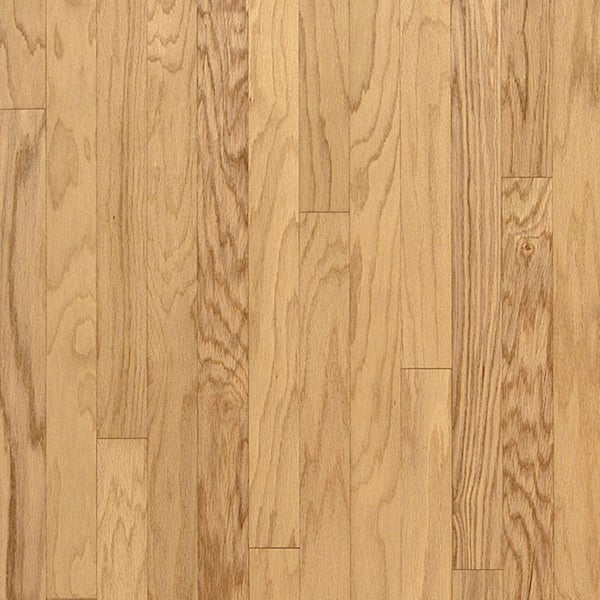 Bruce Town Hall Oak Natural 3/8 in. Thick x 3 in. Wide x Varying Length Engineered Hardwood Flooring (30 sq. ft. / case)