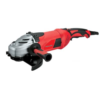 15 Amp Corded 9 in. Angle Grinder Cutting Machine Single Speed with Adjustable 3 Position Handle (Wheel Not Included)