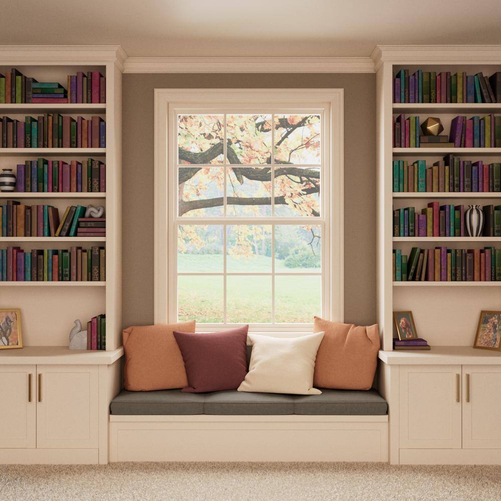 Gray Primed Polyurethane Geometric Window and Door Casing