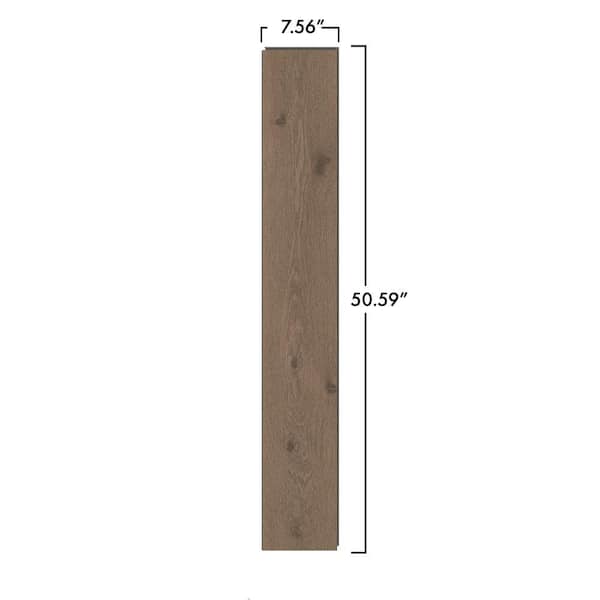 LifeProof Wilbur Cross Oak Waterproof Hybrid Resilient Flooring - 21.2 sqft/case