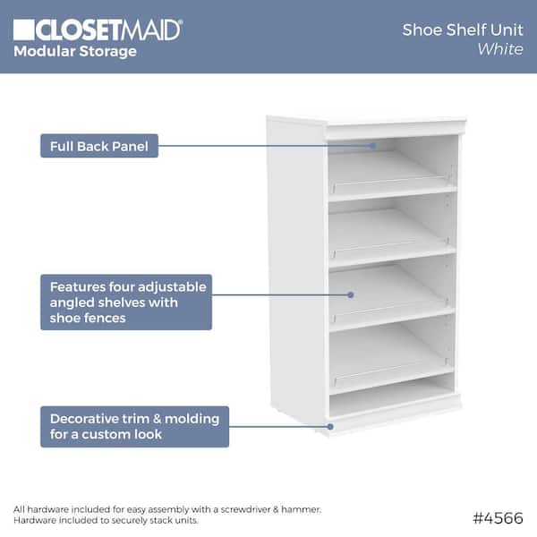 Isa Custom Shoe Closet - Double Module Shoe Storage