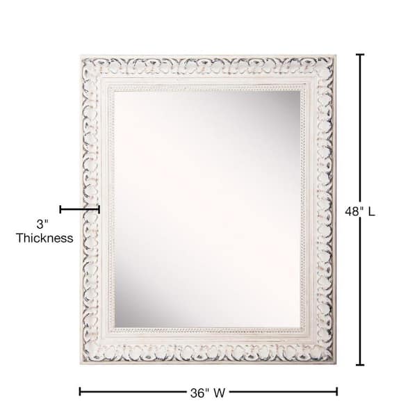 Prince French Antique Round Mirror 31 Inch – West Mirrors