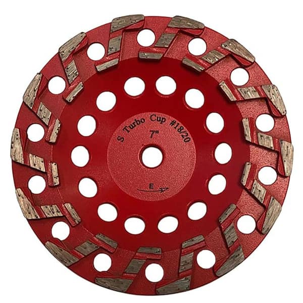 Epoxy 7 Aggressive Grinding Wheel #18/20 Diamond 5/8-11 Arbor for Concrete 