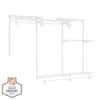 Everbilt 4 ft. - 6 ft. Regular Duty Closet Organizer Kit 90248 - The Home  Depot