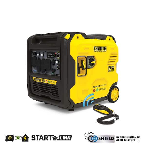 Champion Power Equipment 8500-Watt Remote Start Dual Fuel Gasoline