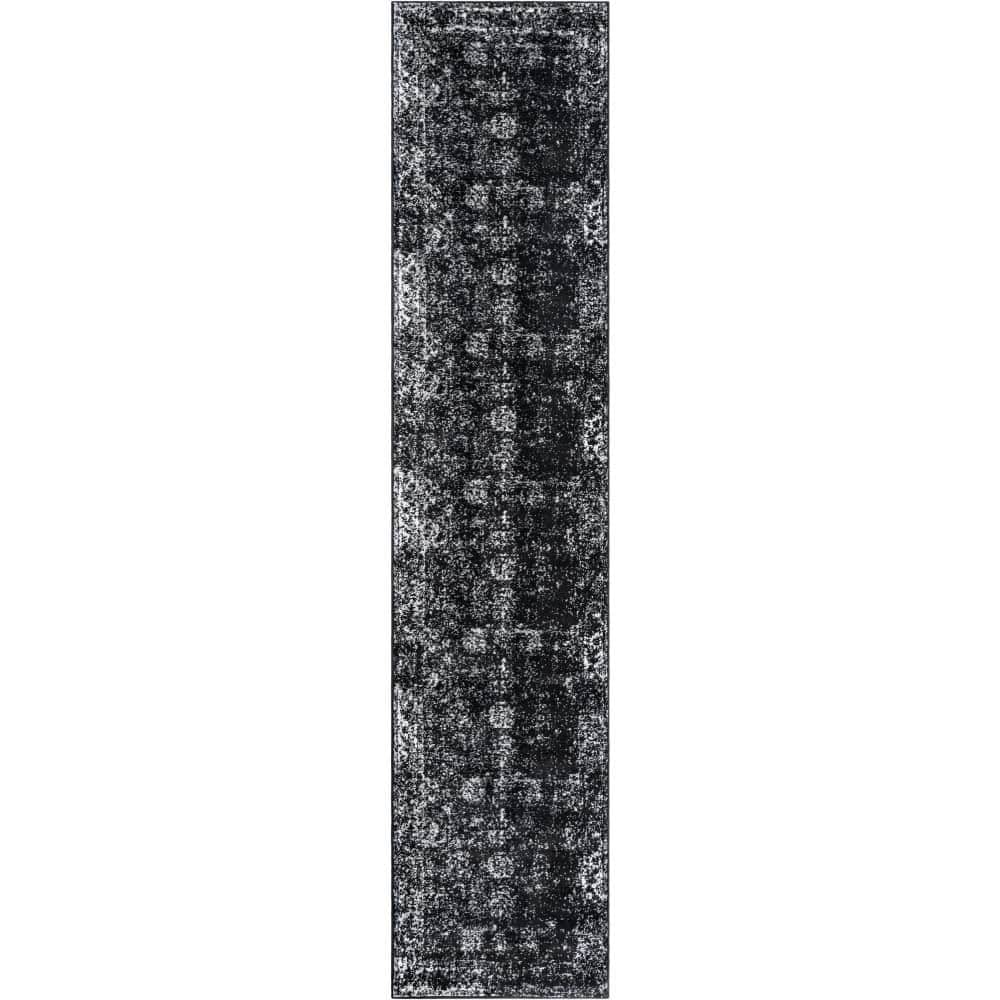 Sofia Casino Black 2 ft. 7 in. x 12 ft. Area Rug price history on PriceWatchPro