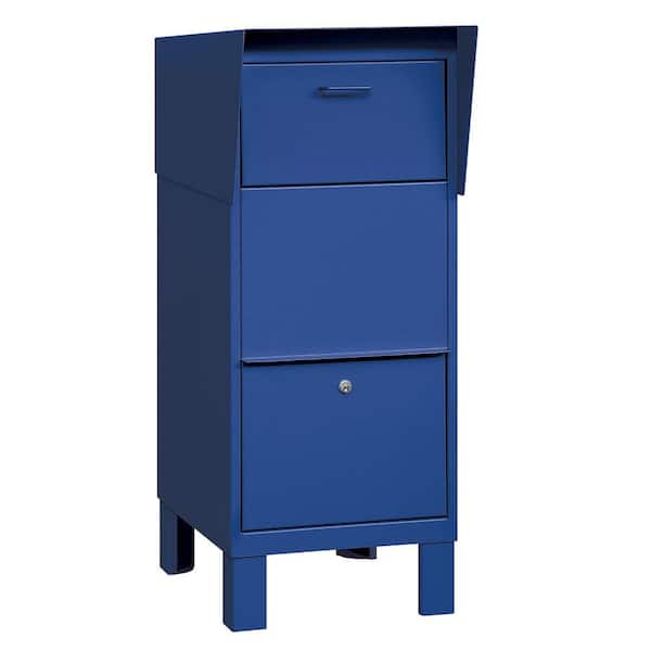 Salsbury Industries 4900 Series Courier Box in Blue