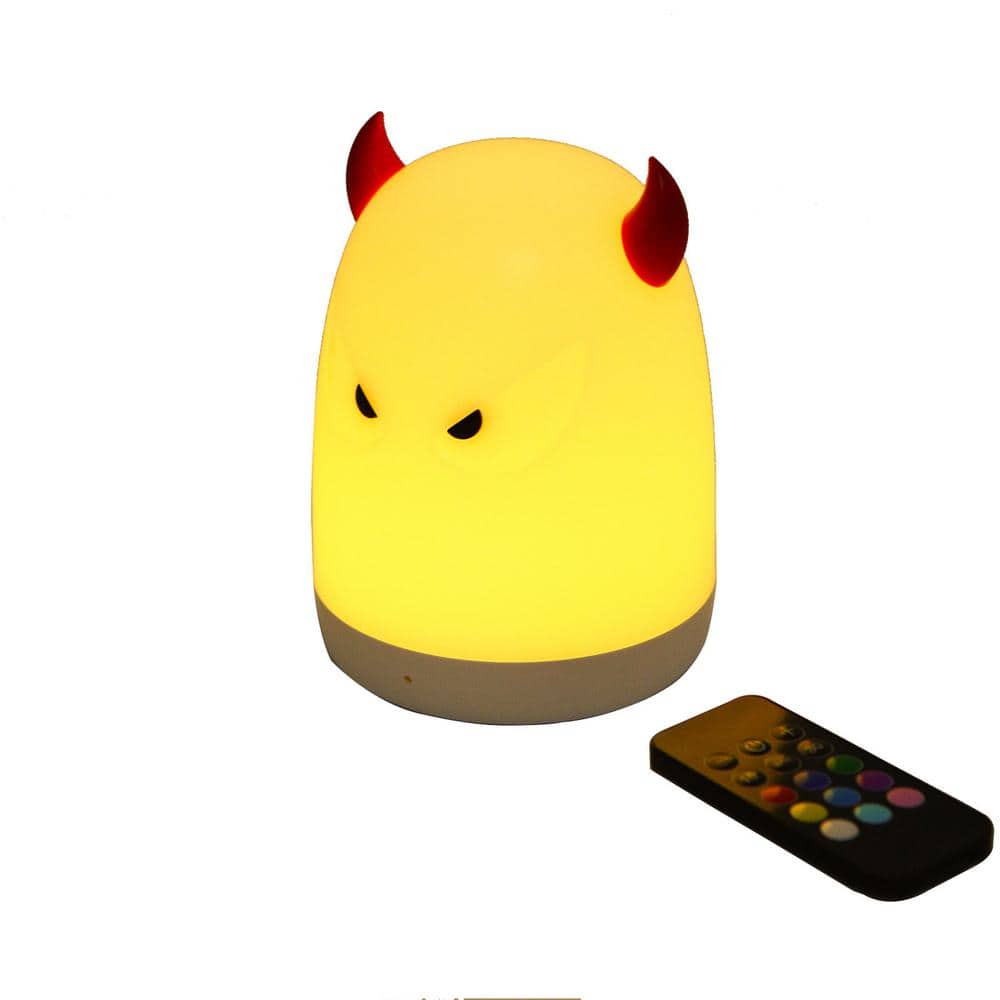 Small Night Light Color JAZAVA Multi Color Changing Integrated LED Unicorn Small Night Light ...