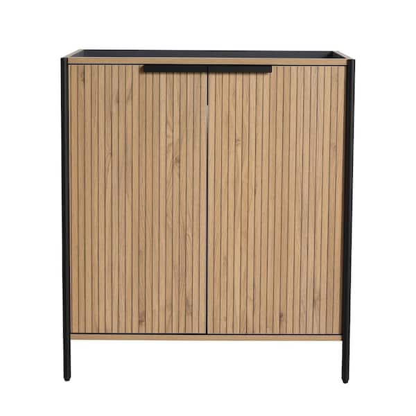 30 in. Bath Vanity Cabinet without Top in Light Coffee Unassembled