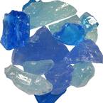 0.75 in. Bahama Blend Recycled Fire Glass