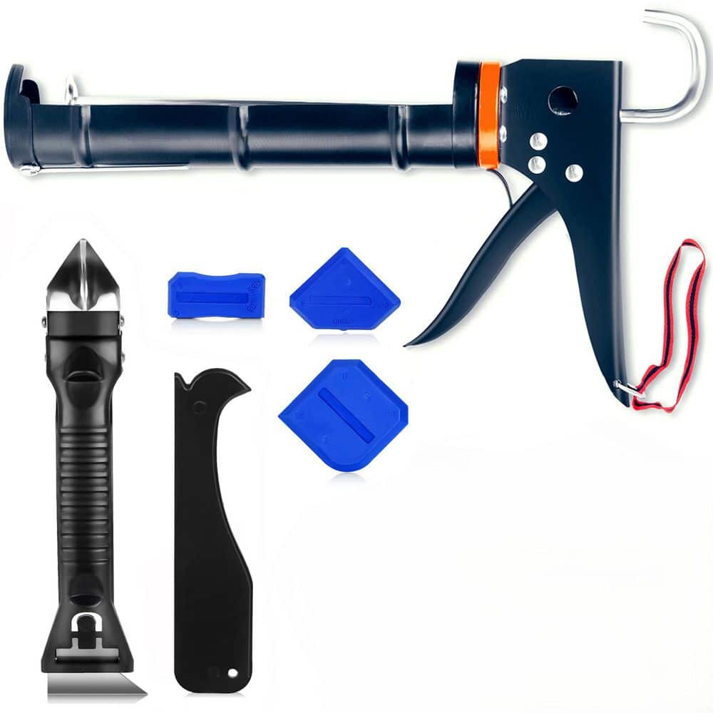 All-in-One Caulking Kit with Smooth Glide Gun, Multi-Tool Set in Gift Box price history on PriceWatchPro
