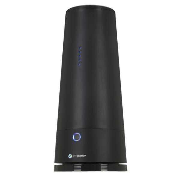 GermGuardian UV-C Tabletop Air Sanitizer and Deodorizer 15.5 in. Black for Home, Reduces Airborne Germs, Bacteria and Household Odors