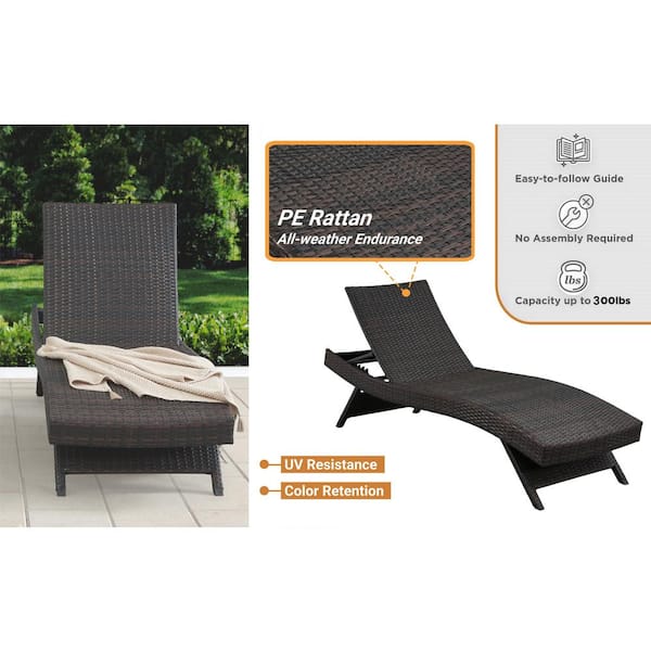 Wayfair rattan orders sun loungers