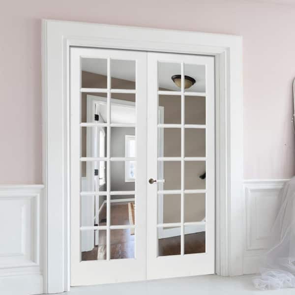 Krosswood Doors 56 in. x 96 in. Craftsman Shaker 12-Lite Right